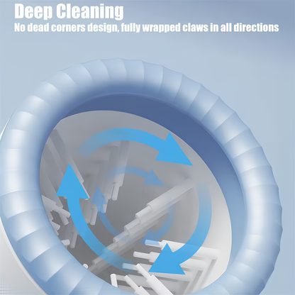 Automatic Dog Paw Cleaner — Spin & Clean in Seconds | Removable Bristles