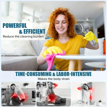 360° Electric Spin Scrubber