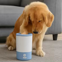 Automatic Dog Paw Cleaner — Spin & Clean in Seconds | Removable Bristles